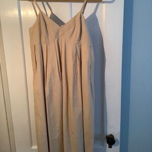 Tan Woman’s Maxi Dress